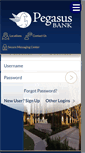 Mobile Screenshot of pegasusbankdallas.com